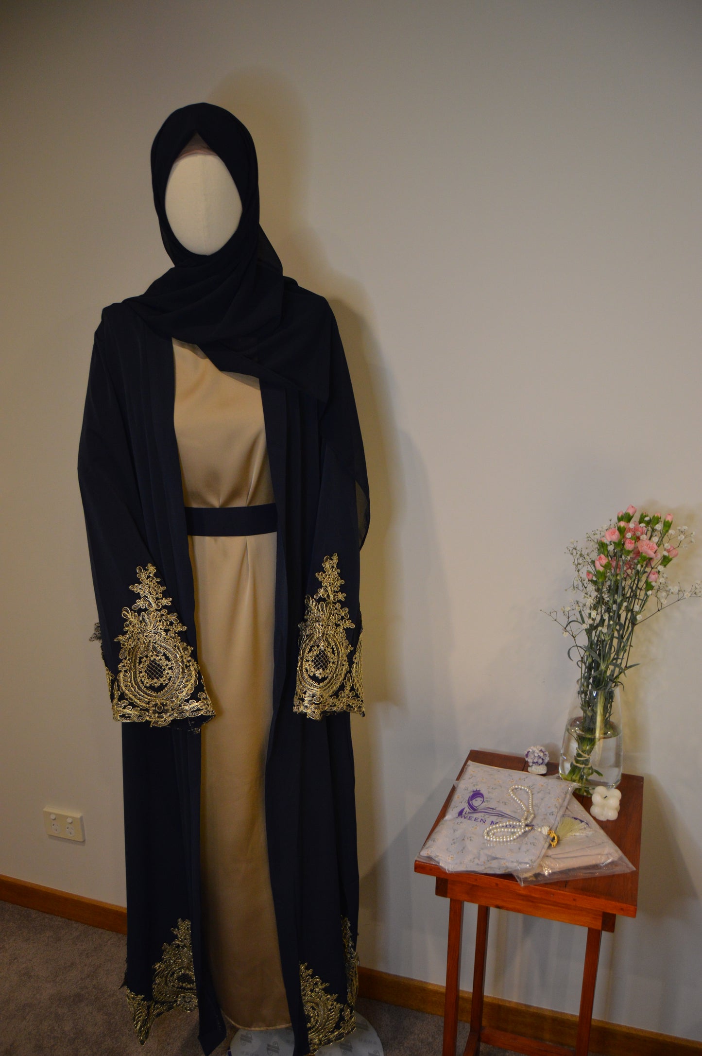 Peacock Abaya
