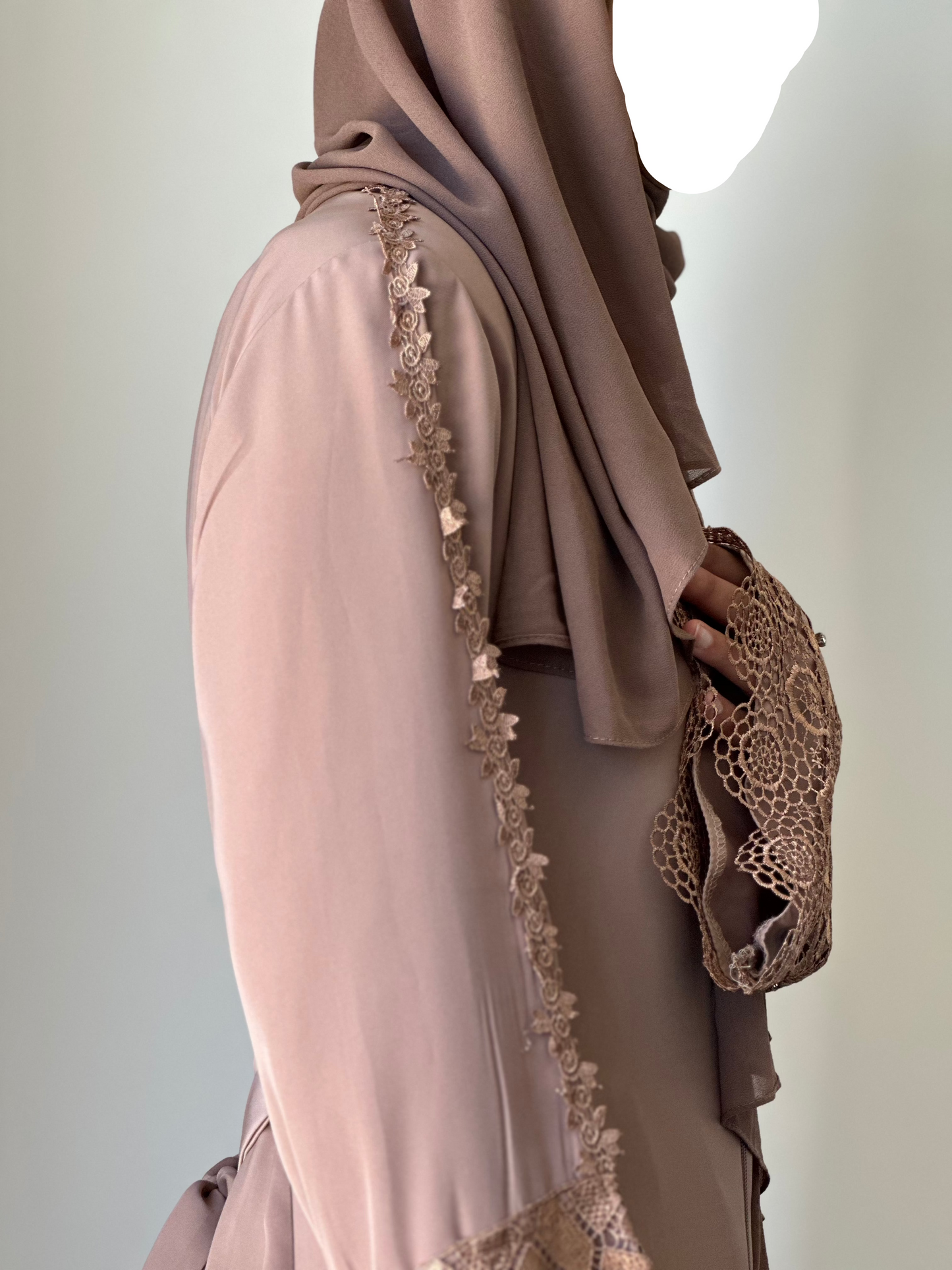Luxury Brown Abaya Qween Modest