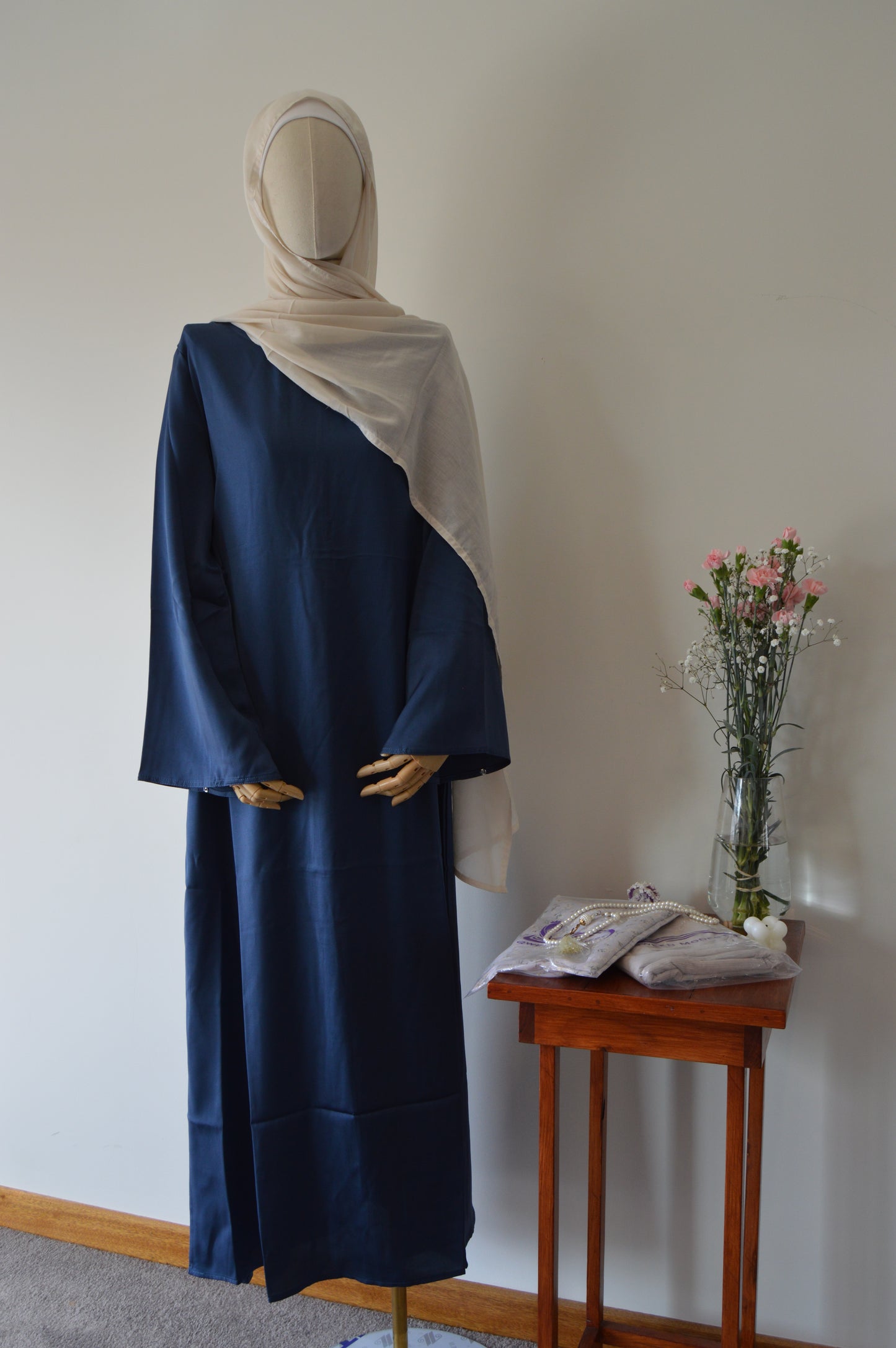 Simple Satin Abaya