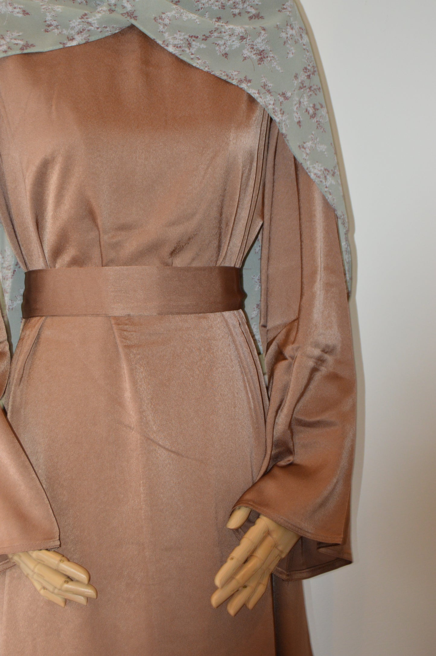 Simple Satin Abaya