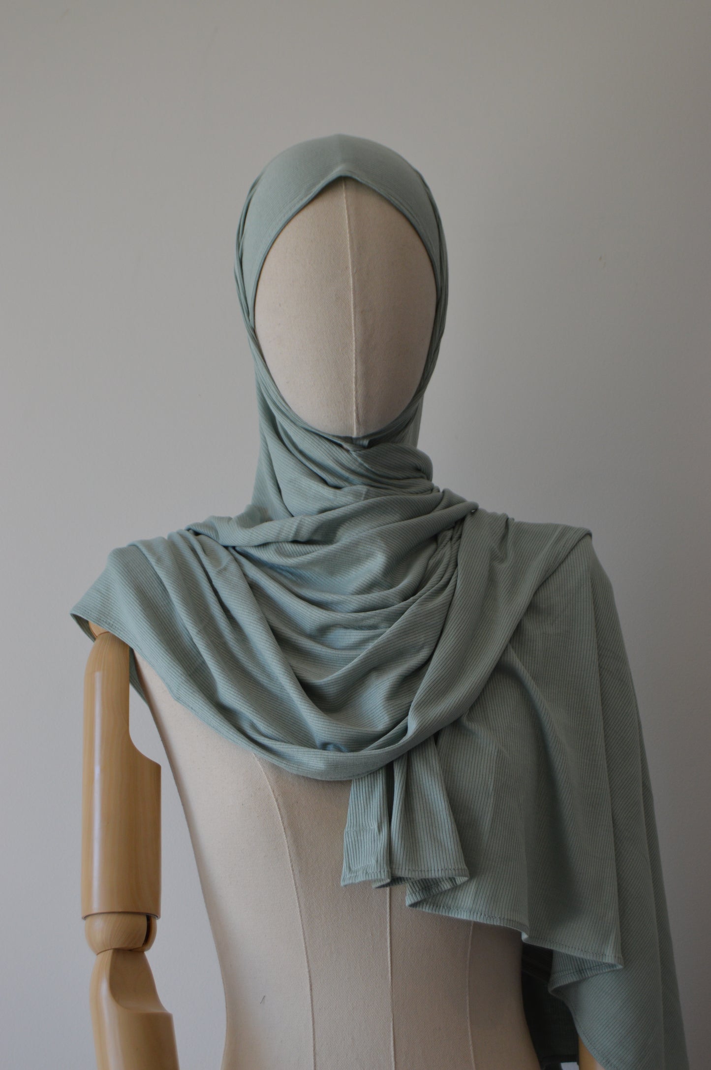 Bamboo Ribbed Jersey Hijab