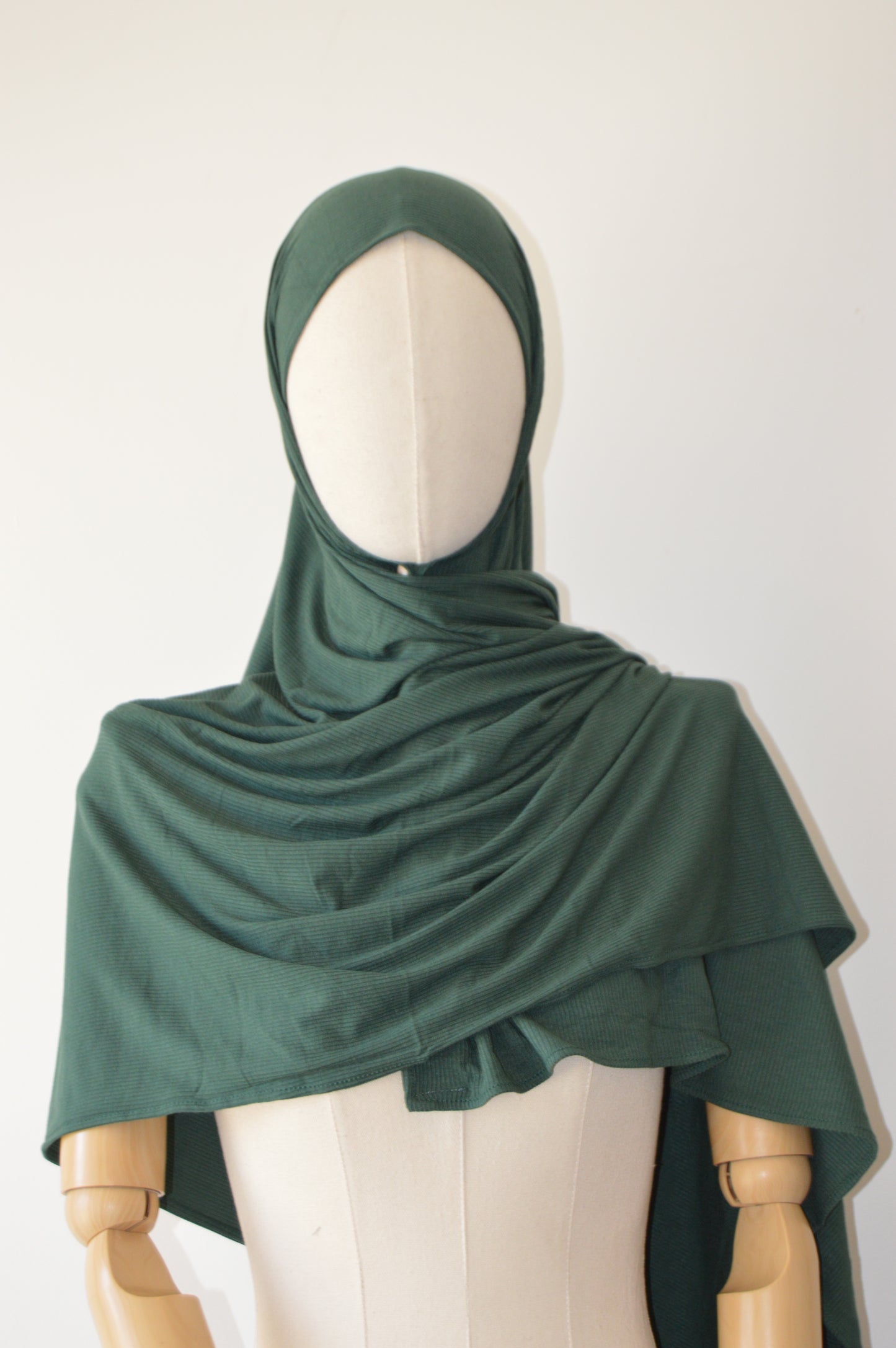 Bamboo Ribbed Jersey Hijab