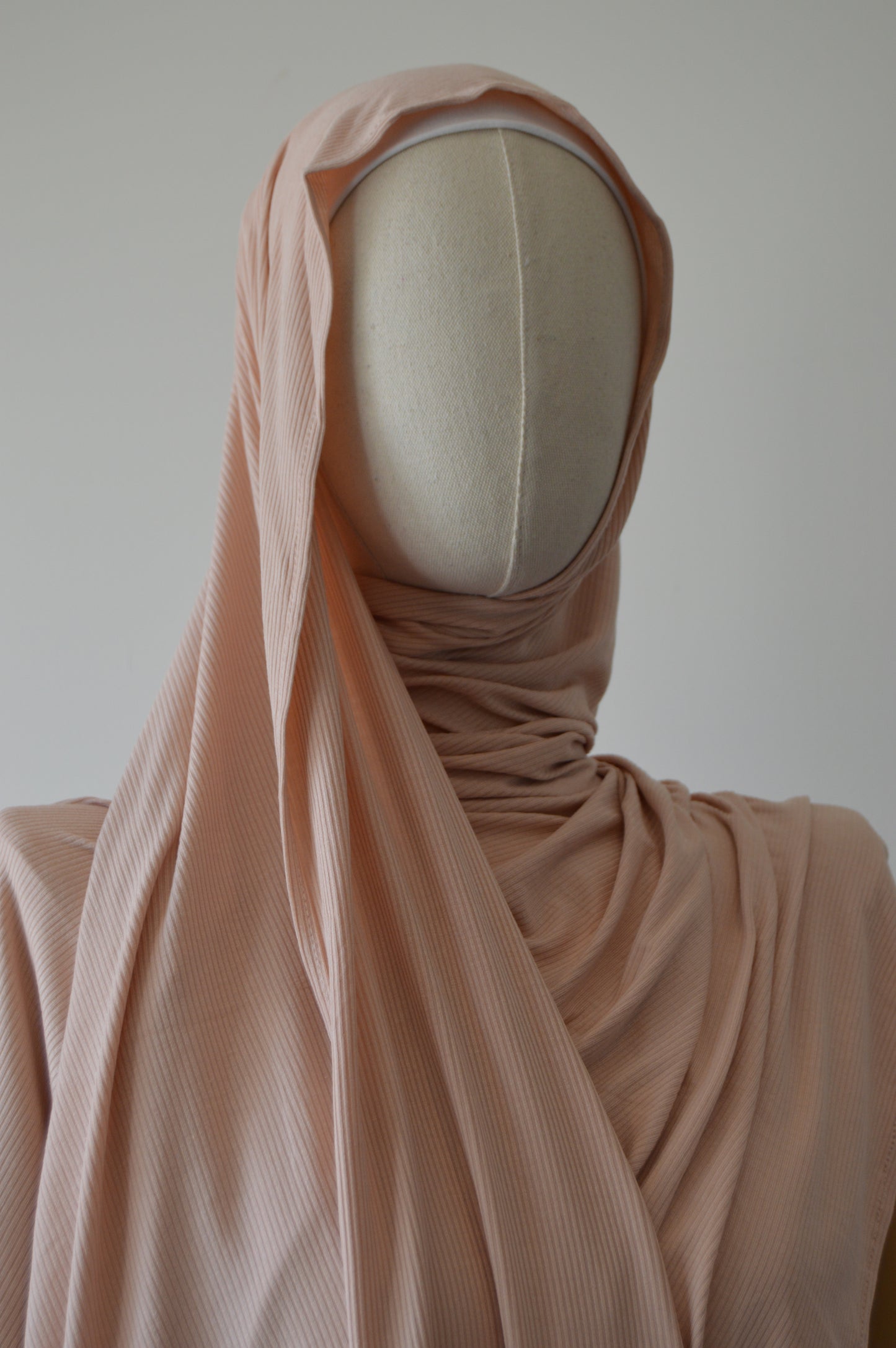 Bamboo Ribbed Jersey Hijab