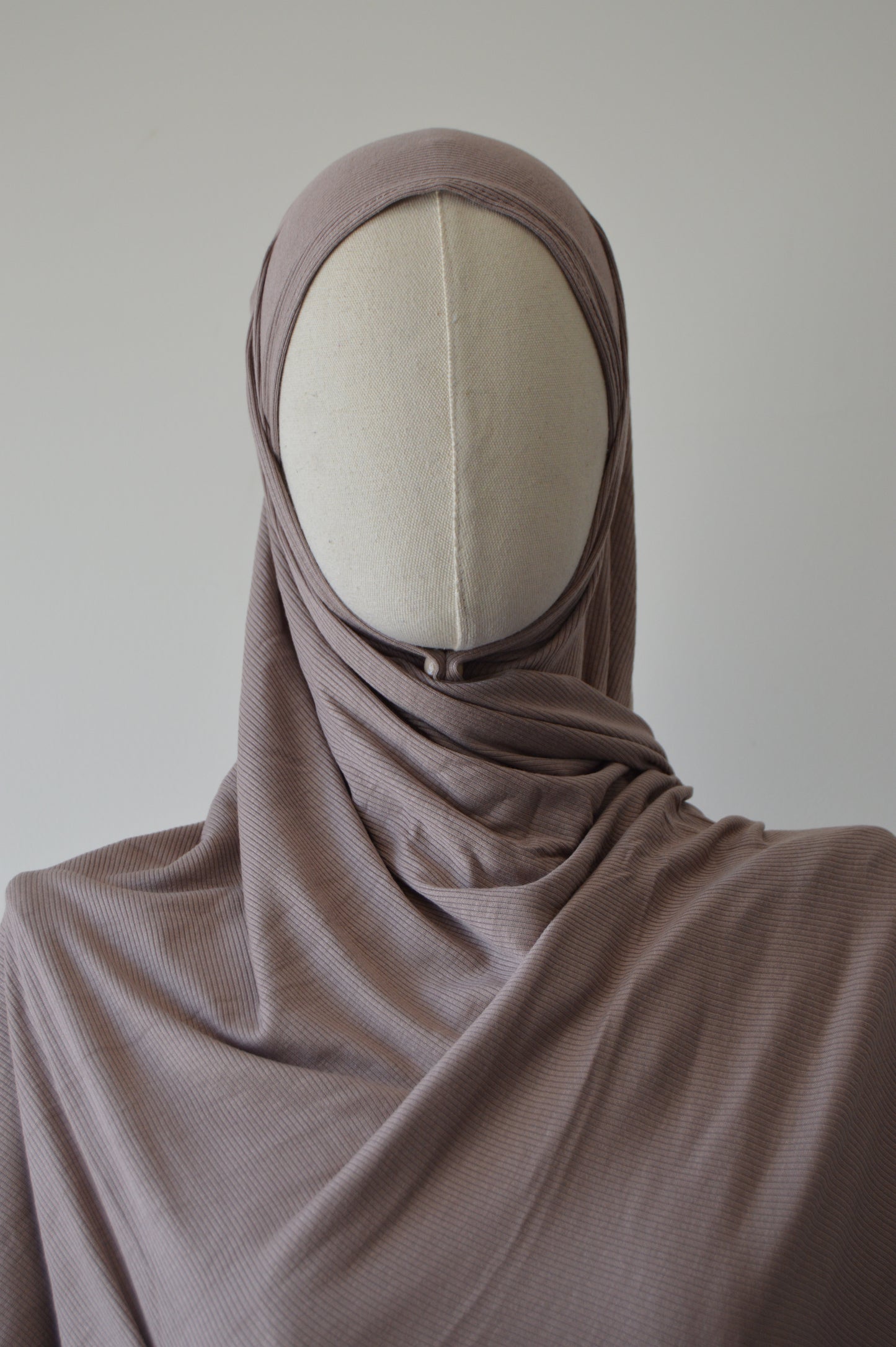 Bamboo Ribbed Jersey Hijab