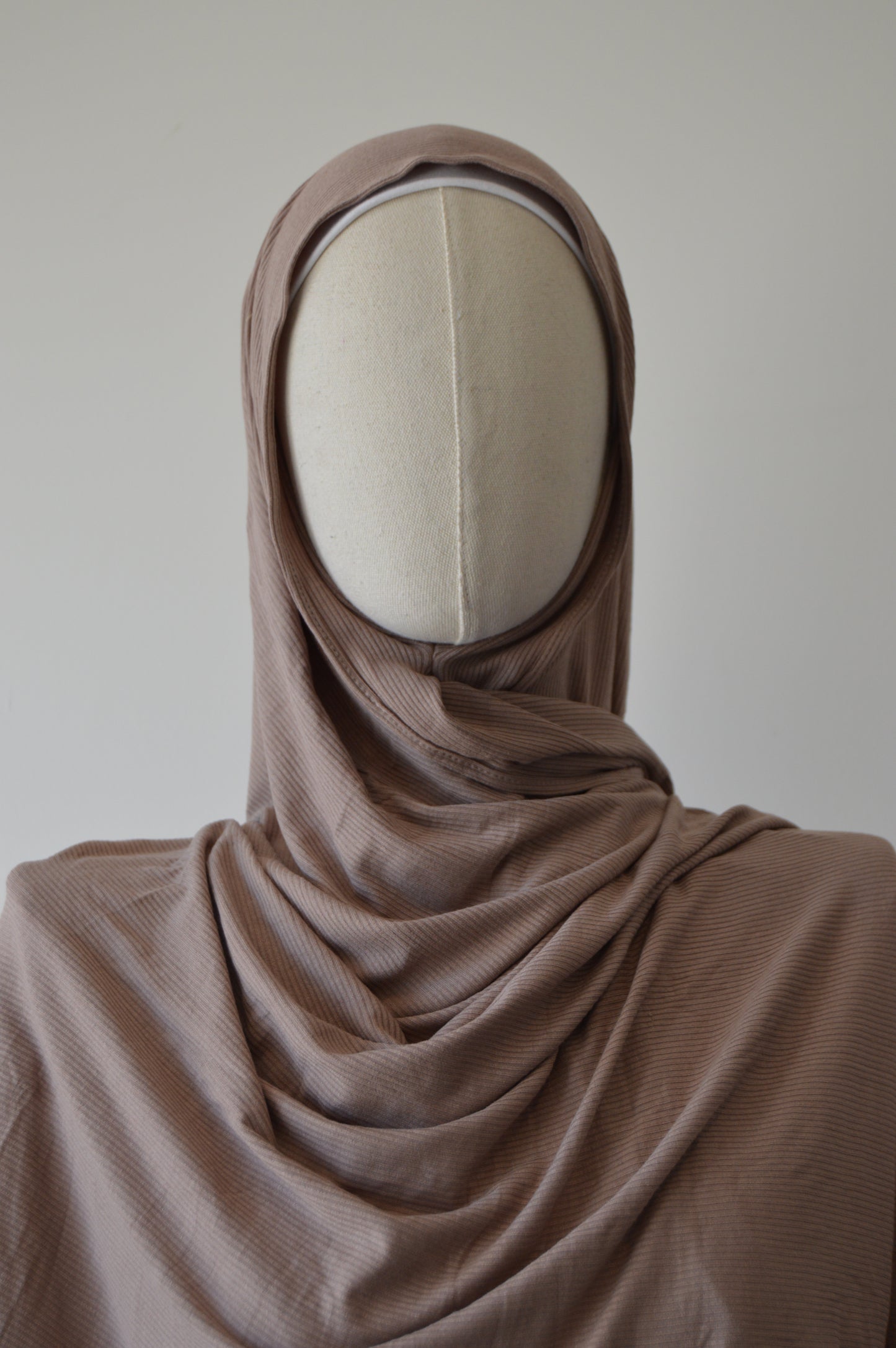 Bamboo Ribbed Jersey Hijab