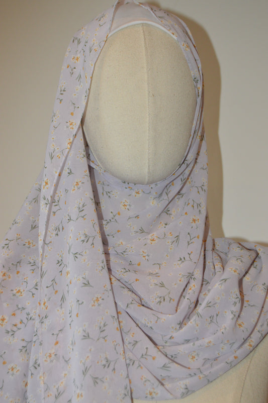 Printed Chiffon Hijab