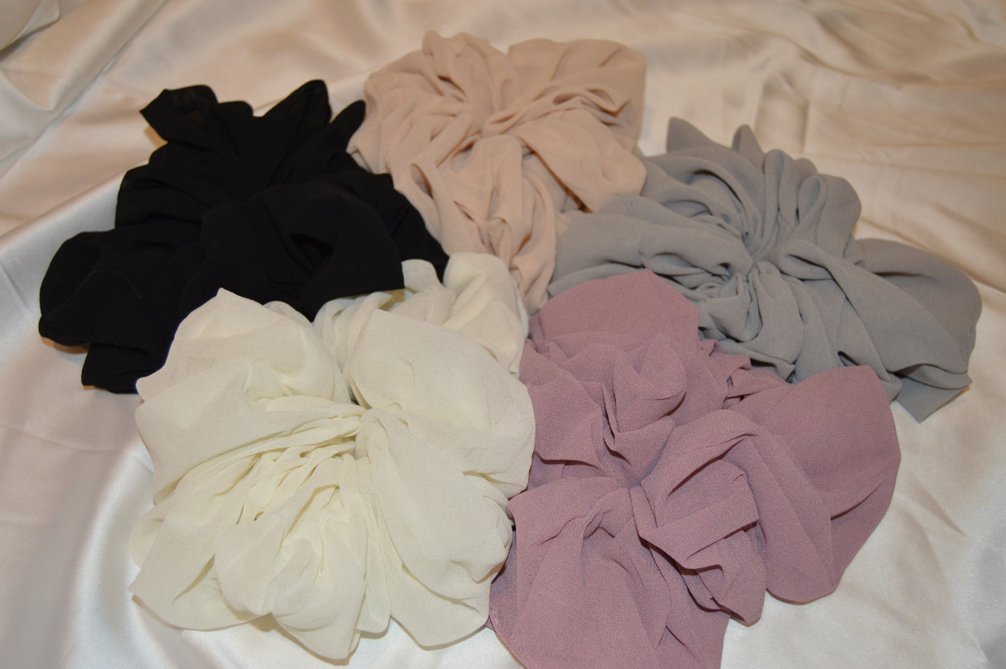 Chiffon Scrunchies