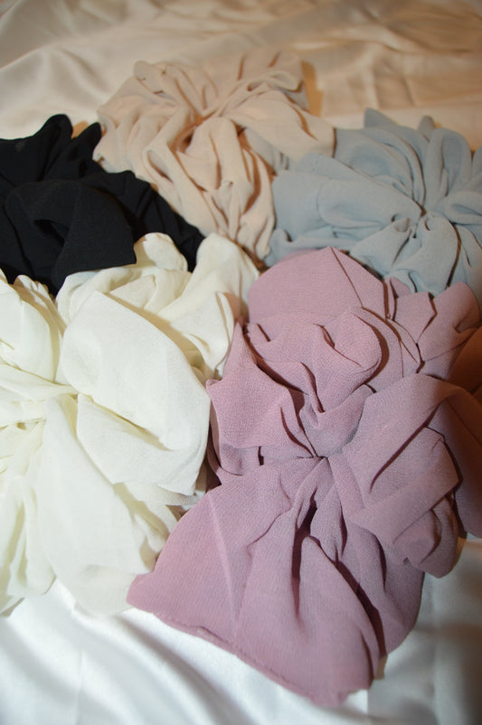 Chiffon Scrunchies