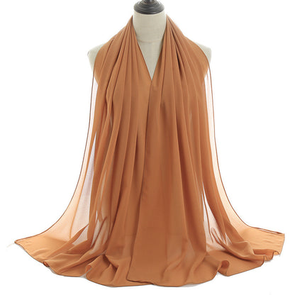 Caramel Chiffon HijabCaramel Chiffon HijabQween Modest